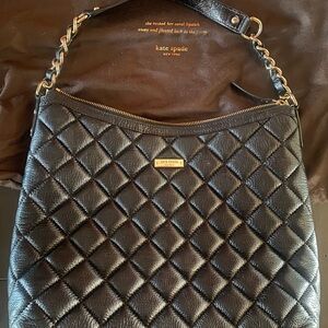 Kate Spade Black Quilted Women's Bag